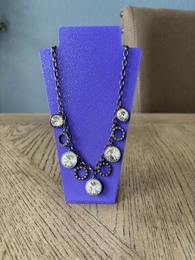 Touchstone Crystal by Swarovski Necklace-NWOT